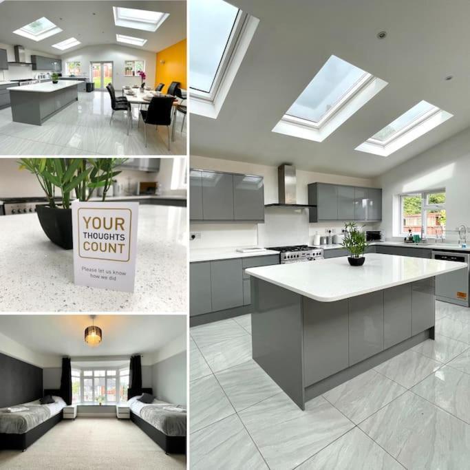 Holiday home Luxurious Detached House Free Parking Near Airport Town Centre Railway Station *